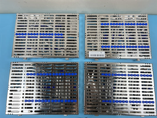 Lot of 4 Hu-Friedy Dental Restorative Instrument Sets