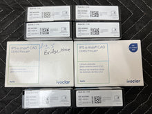 Load image into Gallery viewer, NEW UNUSED Lot of 30 Ivoclar Vivadent IPS e.max CAD &amp; Empress CAD Milling Blocks

