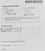 Load image into Gallery viewer, NEW UNUSED DCI Edge Dental LED Unit/Post Mount Exam Light (2022)
