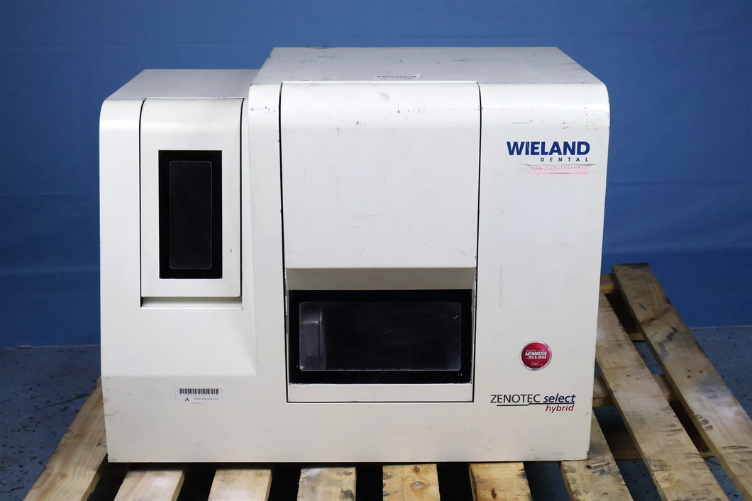 Wieland Zenotec Select Dental Milling Unit for CAD/CAM Dentistry