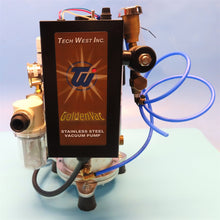 Load image into Gallery viewer, Tech West Inc. GoldenVac Dental Vacuum Pump Operatory Suction System
