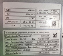 Load image into Gallery viewer, W&amp;H Lexa Dental Autoclave Steam Instrument Sterilizer System 220V
