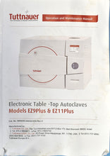 Load image into Gallery viewer, Tuttnauer EZ11 PLUS Dental Autoclave Steam Instrument Sterilizer (2021)

