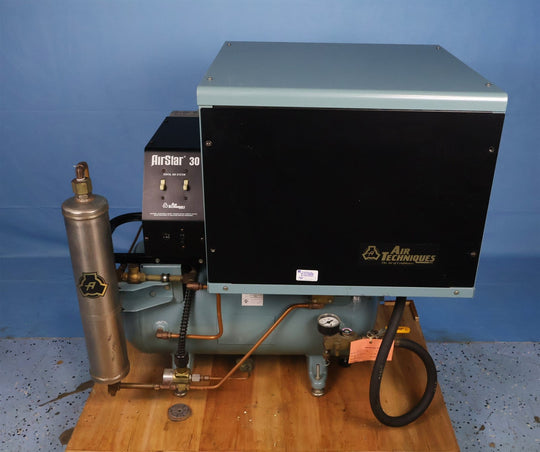 Air Techniques AirStar 30C Dental Oil-Free Air Compressor System w/ Sound Cover