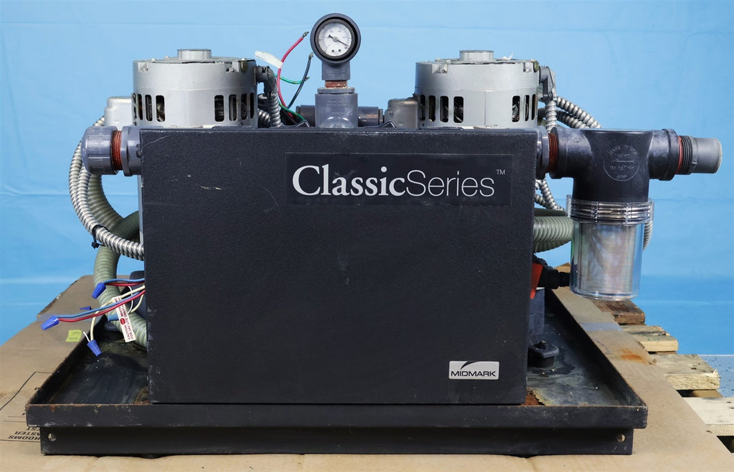 Midmark Classic Series CV6R Dental Vacuum Pump Operatory Suction System