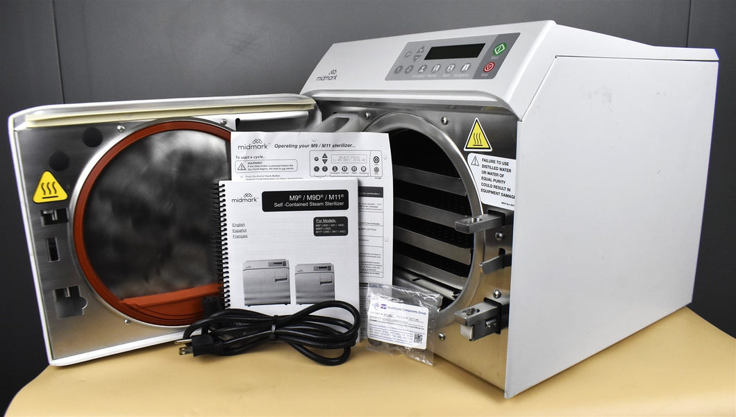 Midmark Ritter M9 Dental Autoclave Sterilizer REFURBISHED w/ 1 YEAR WARRANTY